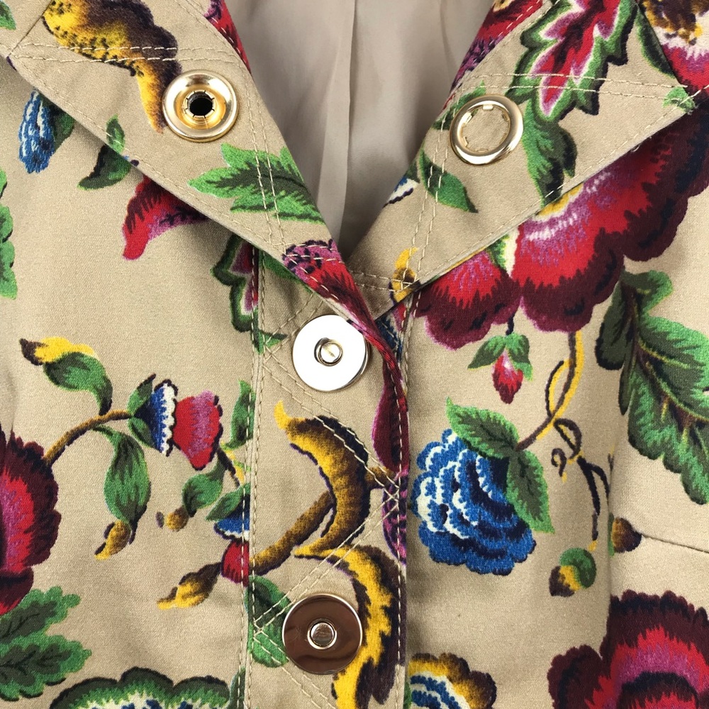 Eccoci Floral Print Jacket Lined - Picture 2 of 6